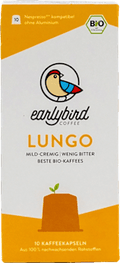 Kaffeekapseln Lungo earlybird coffee