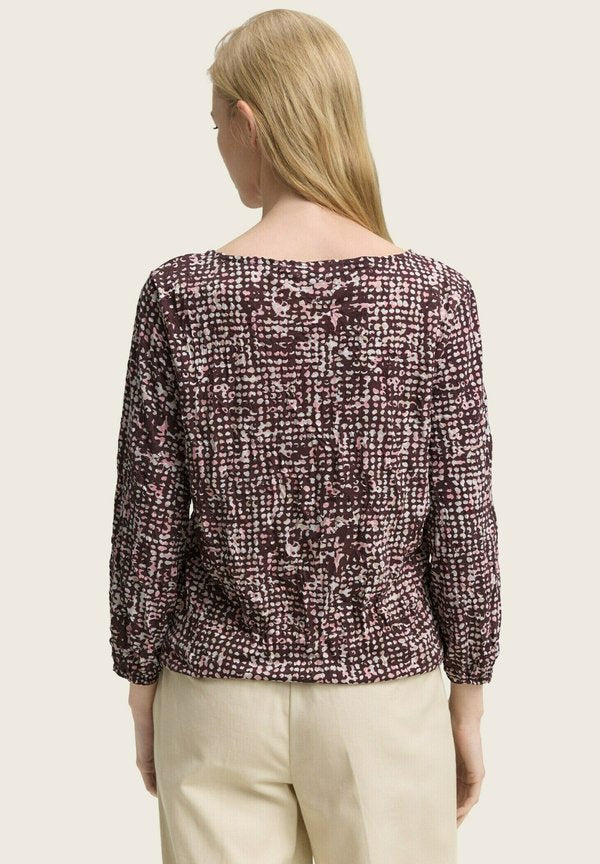 TOM TAILOR CRINKLE MIT MUSTER