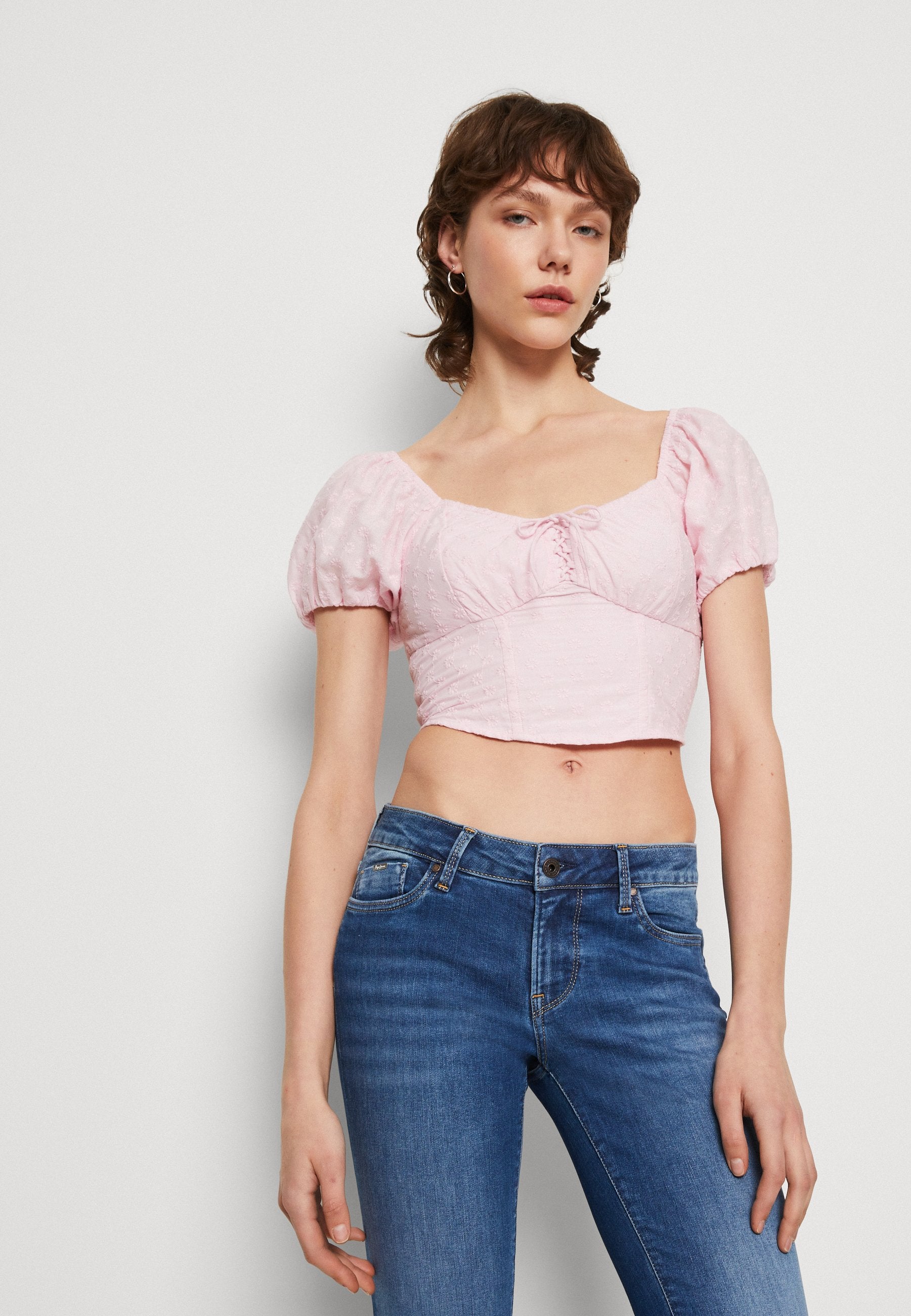 Hollister Co. UP PUFF SLEEVE