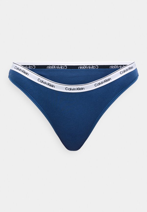Calvin Klein Underwear THONG - Thong - dark denim