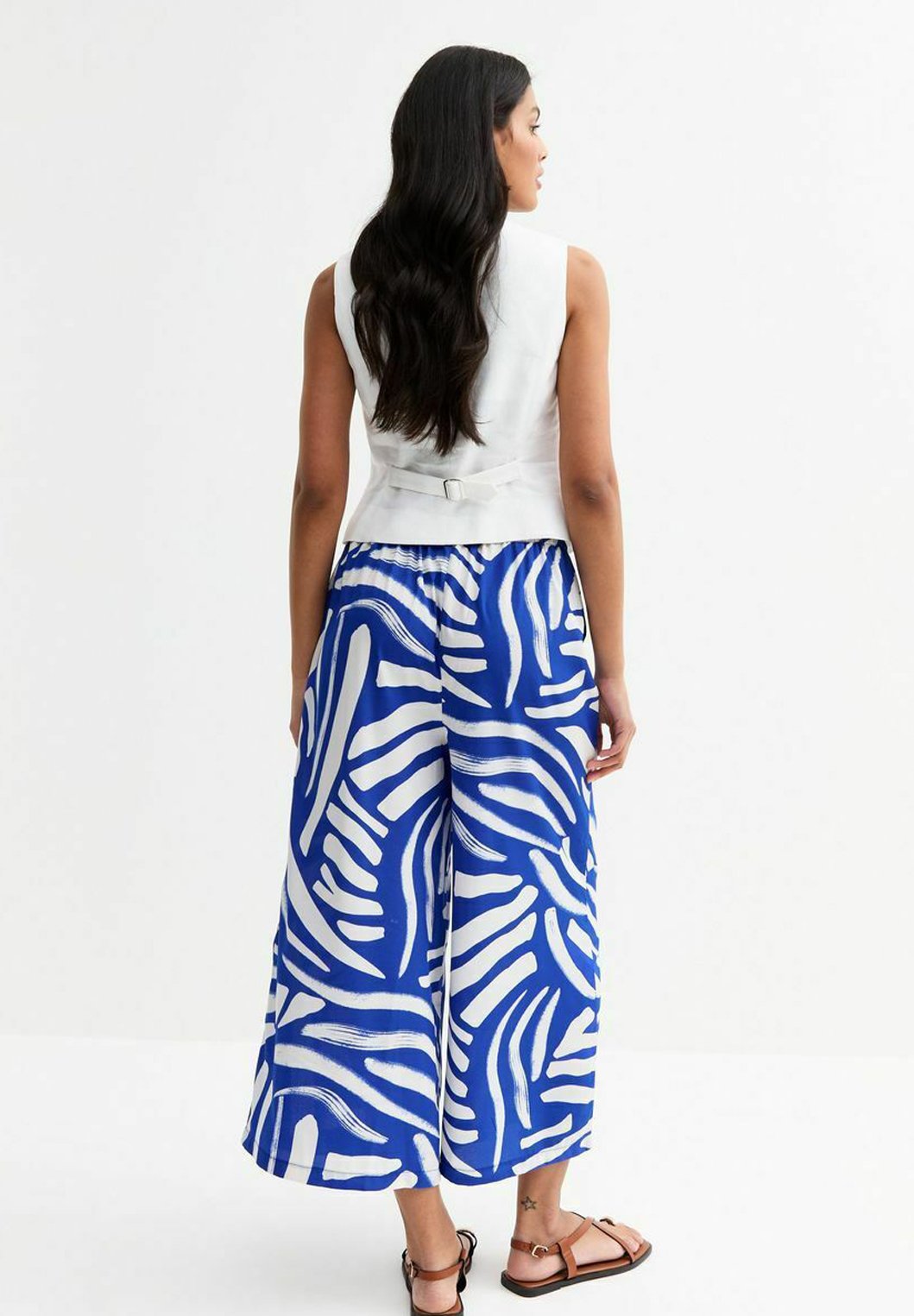New Look ABSTRACT PRINT WIDE LEG