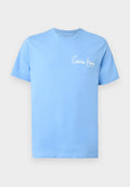 Calvin Klein Jeans GRAPHICS - Print T-shirt - blue descent