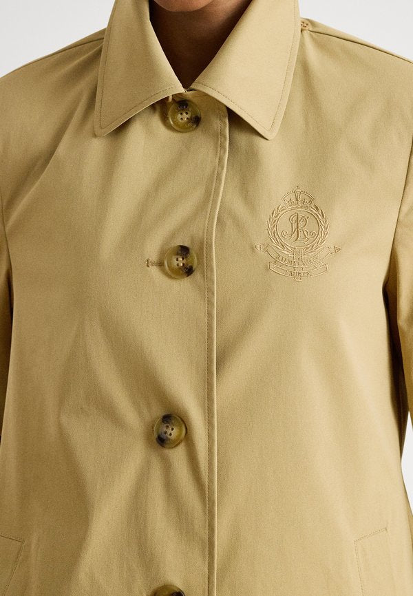 Lauren Ralph Lauren EMBROIDERED-CREST BALMACAAN COAT
