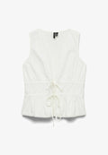 Vero Moda TOP VMWENDY TOP - Top - snow white