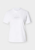 Calvin Klein Jeans MONOLOGO TEE - Print T-shirt - bright white