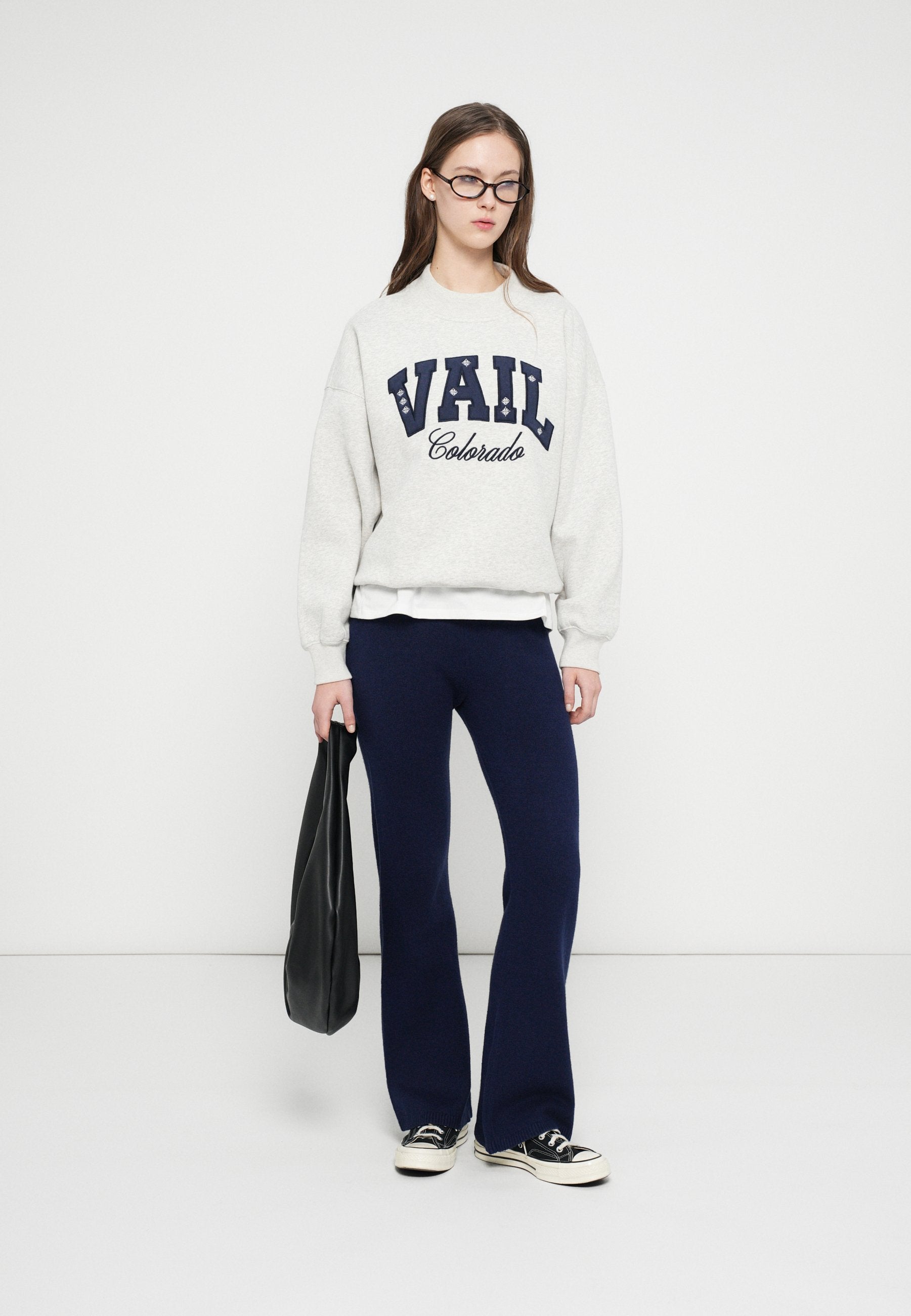Abercrombie & Fitch SKI RESORTS SUNDAY MOCKNECK