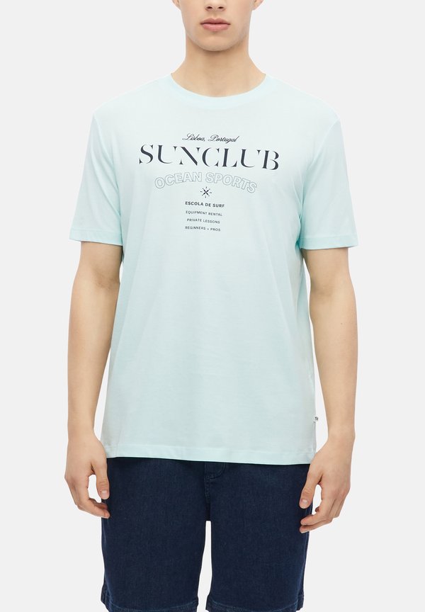s.Oliver T-SHIRT - Print T-shirt - türkis