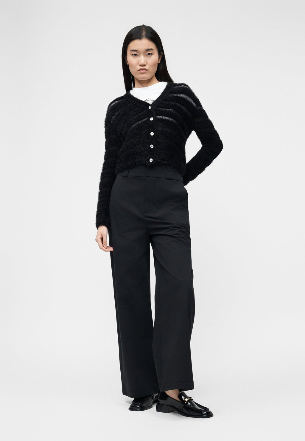 MOSCHINO JEANS TROUSERS