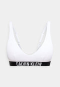 Calvin Klein Swimwear SCOOP BRALETTE INTENSE POWER SWIM - Bikini top - classic white