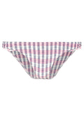 Topshop CHECK FRILL PANT