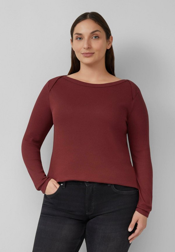 s.Oliver Long sleeved top - bordeaux
