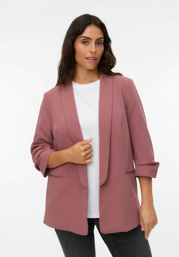 Vero Moda Curve VMCZAMIRA - Blazer - rose brown