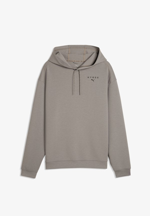 Puma M PUMA X HYROX CLOUDSPUN HOODIE - Hoodie - mouse gray