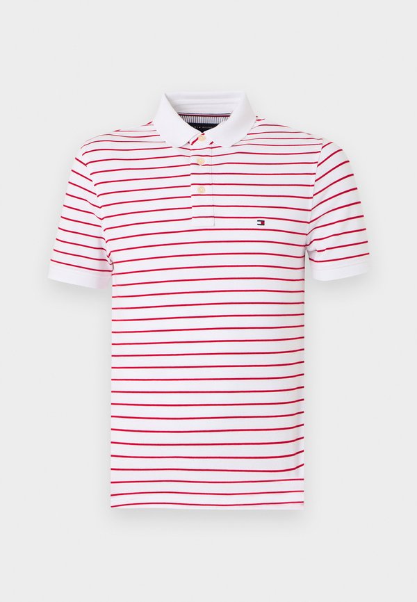 Tommy Hilfiger Polo shirt - white/medium red