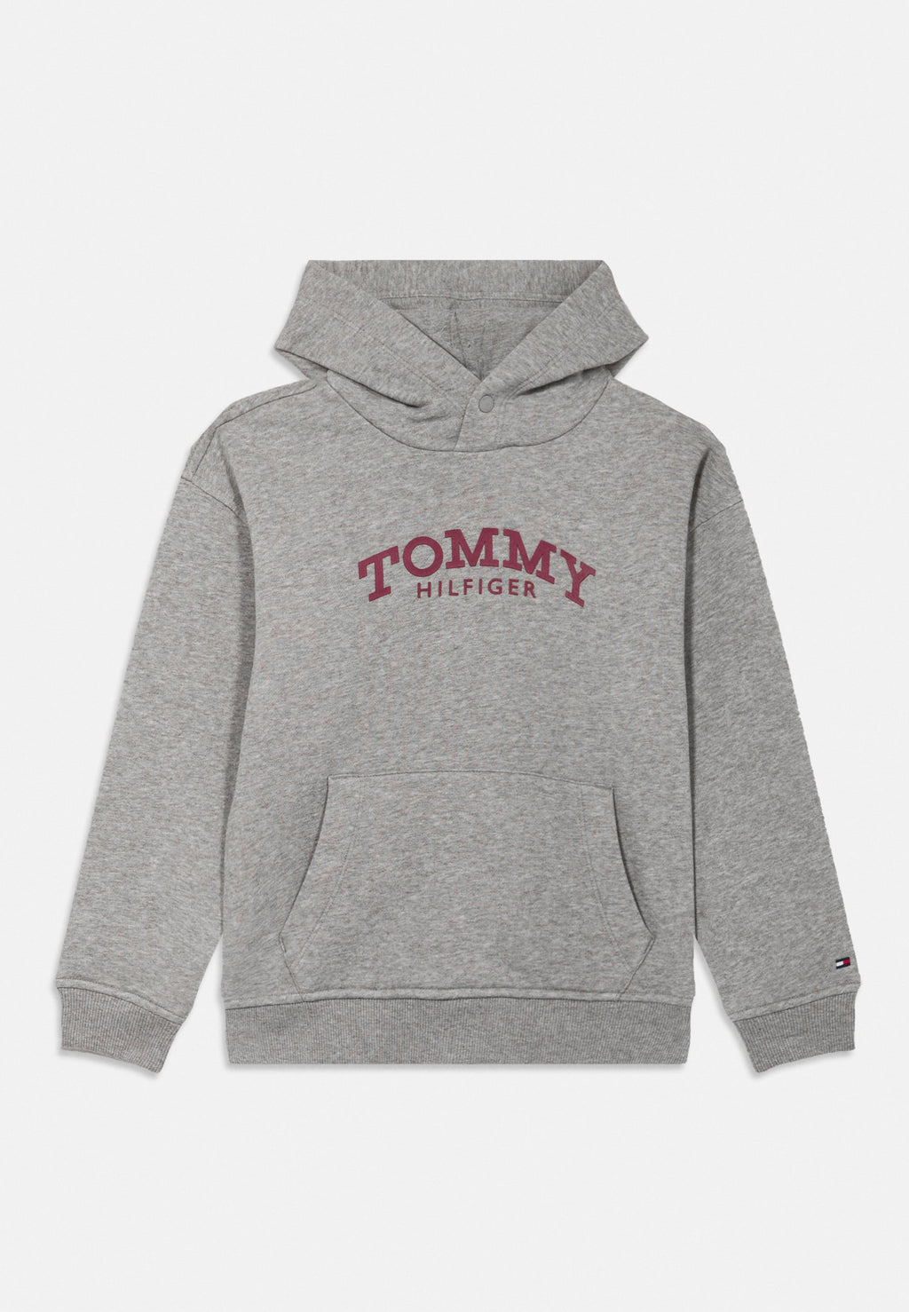 LOGO PRINT FLEECE HOODY Media 1