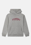 LOGO PRINT FLEECE HOODY Media 1