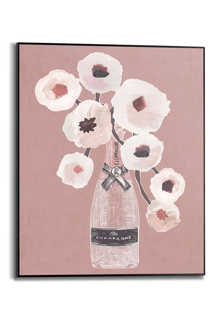 Orange Wallz BOTTLED FLOWERS