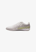 Nike Performance TIEMPO REACTGATO IC UNISEX - Indoor football boots - vast grey/moon particle/lemon