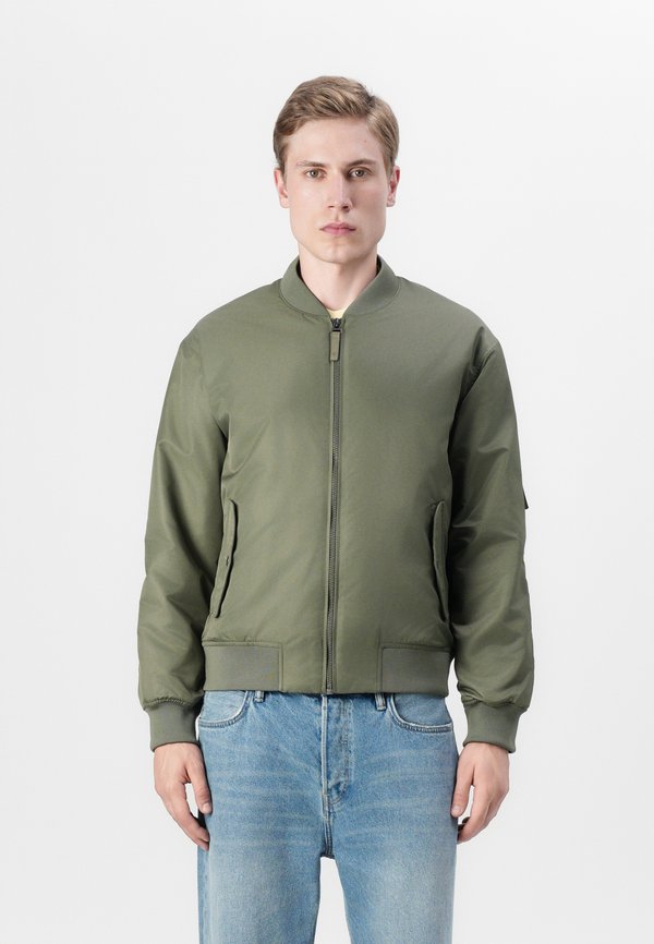 Calvin Klein Jeans Bomber Jacket - dusty olive