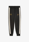 Puma Tracksuit bottoms - black-matte  gold