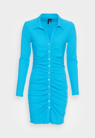 Vero Moda V-NECK BUTTON DRESS