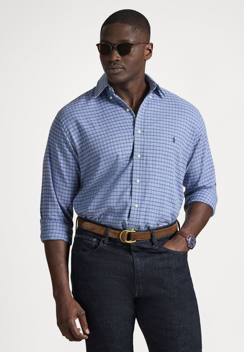 Polo Ralph Lauren Big & Tall PERFORMANCE TWILL SHIRT