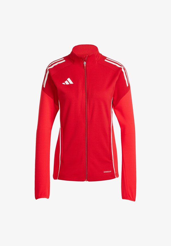 adidas Performance TIRO 25 COMPETITION - Training jacket - rotlila