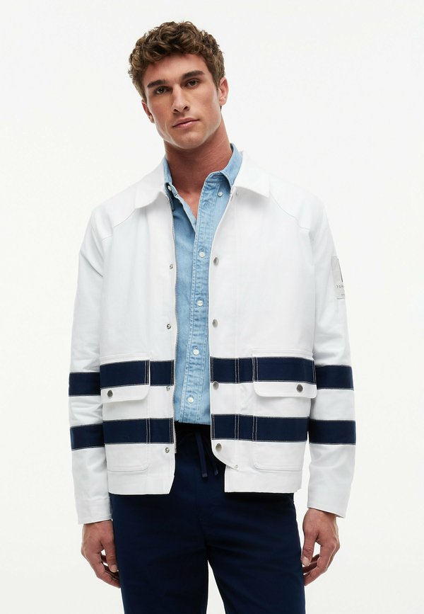 Tommy Hilfiger Summer jacket - white   carbon navy