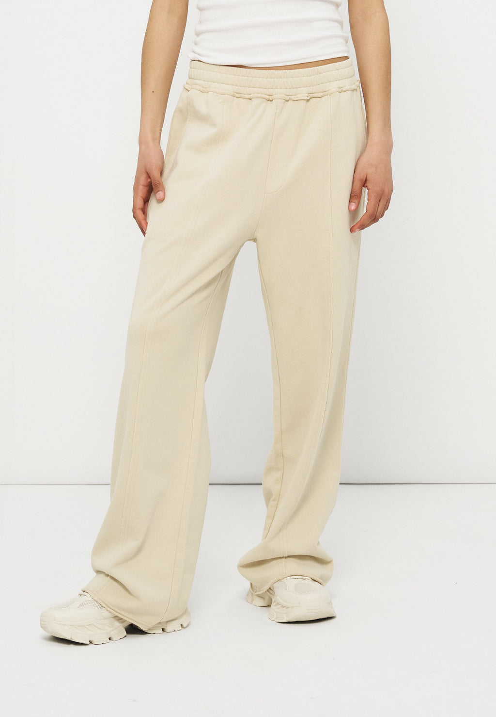 YOURTURN WIDE LEG JOGGING TROUSERS