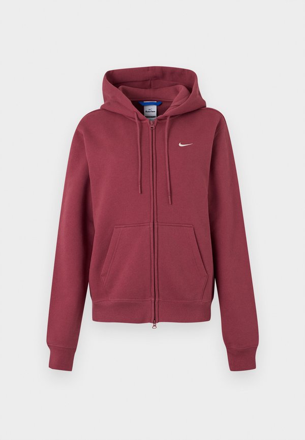 Nike Sportswear W NK STDO FLC MW STD FZ HDY - Zip-up sweatshirt - pink smoke/sail