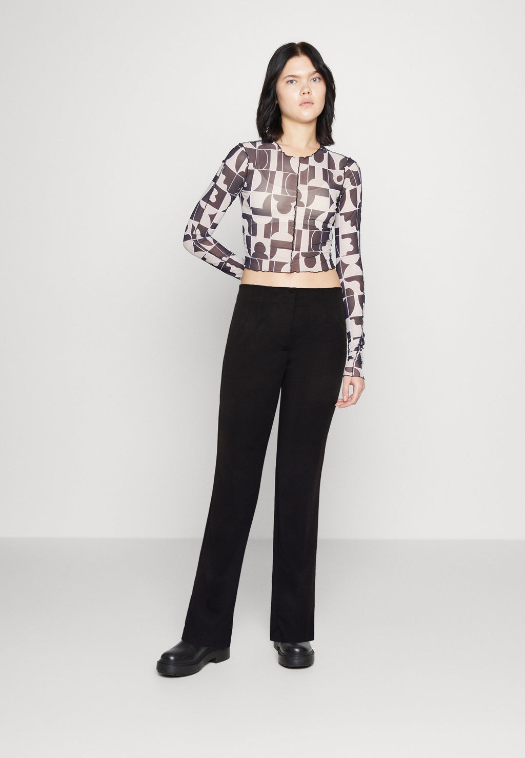 ONLCLARA MERLE WIDE PANTS Media 2