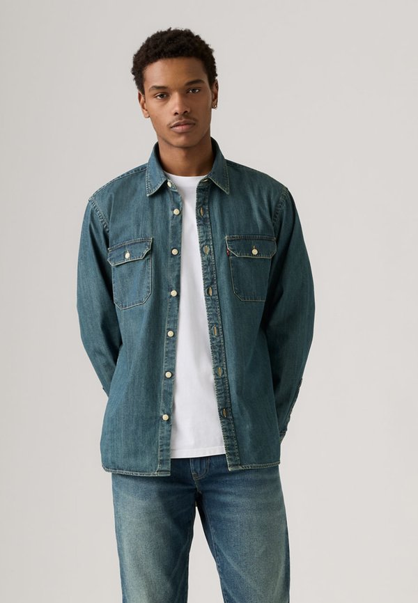 Levi's® JACKSON WORKER - Shirt - chopper dark wash