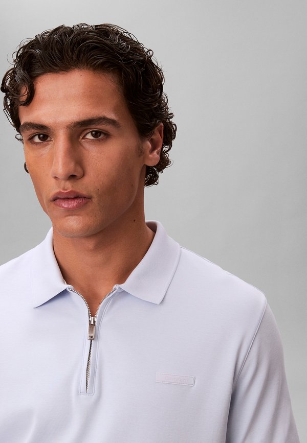 Calvin Klein SS SLIM SUPIMA ZIP POLO