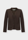 TOM TAILOR OTTOMAN STRUCTURE - Blazer - java dark brown