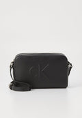 Calvin Klein Jeans SCULPTED CAMERA BAG - Cross body bag - black