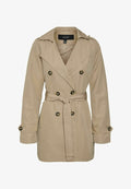 Vero Moda VMCHLOE - Trenchcoat - silver mink