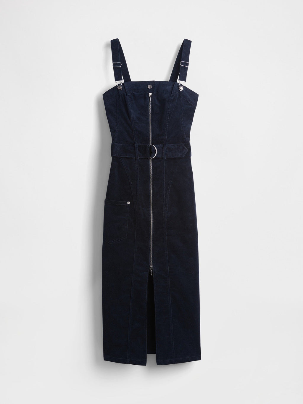 GAP GAPSTUDIO CORDUROY BELTED MIDI DRESS