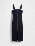 GAP GAPSTUDIO CORDUROY BELTED MIDI DRESS