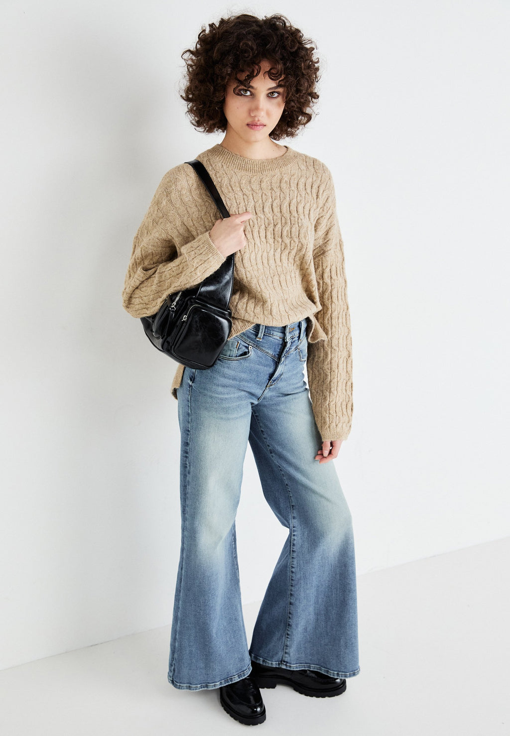 Vero Moda VMELYA ONECK LONG PULLOVER