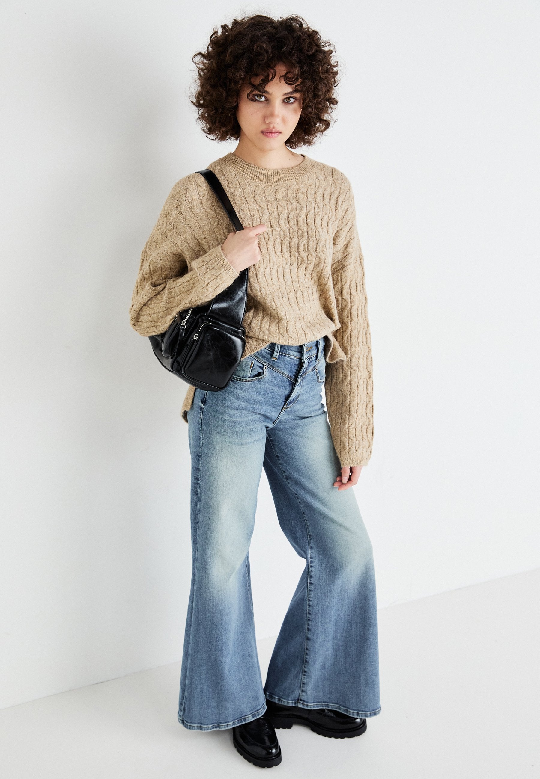 Vero Moda VMELYA ONECK LONG PULLOVER