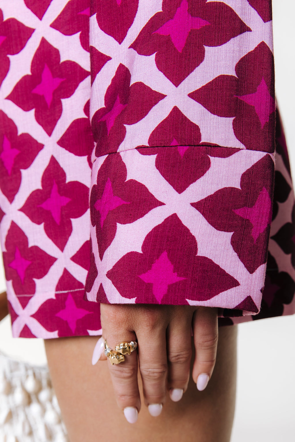 Colourful Rebel TIA GEO KIMONO SLEEVE
