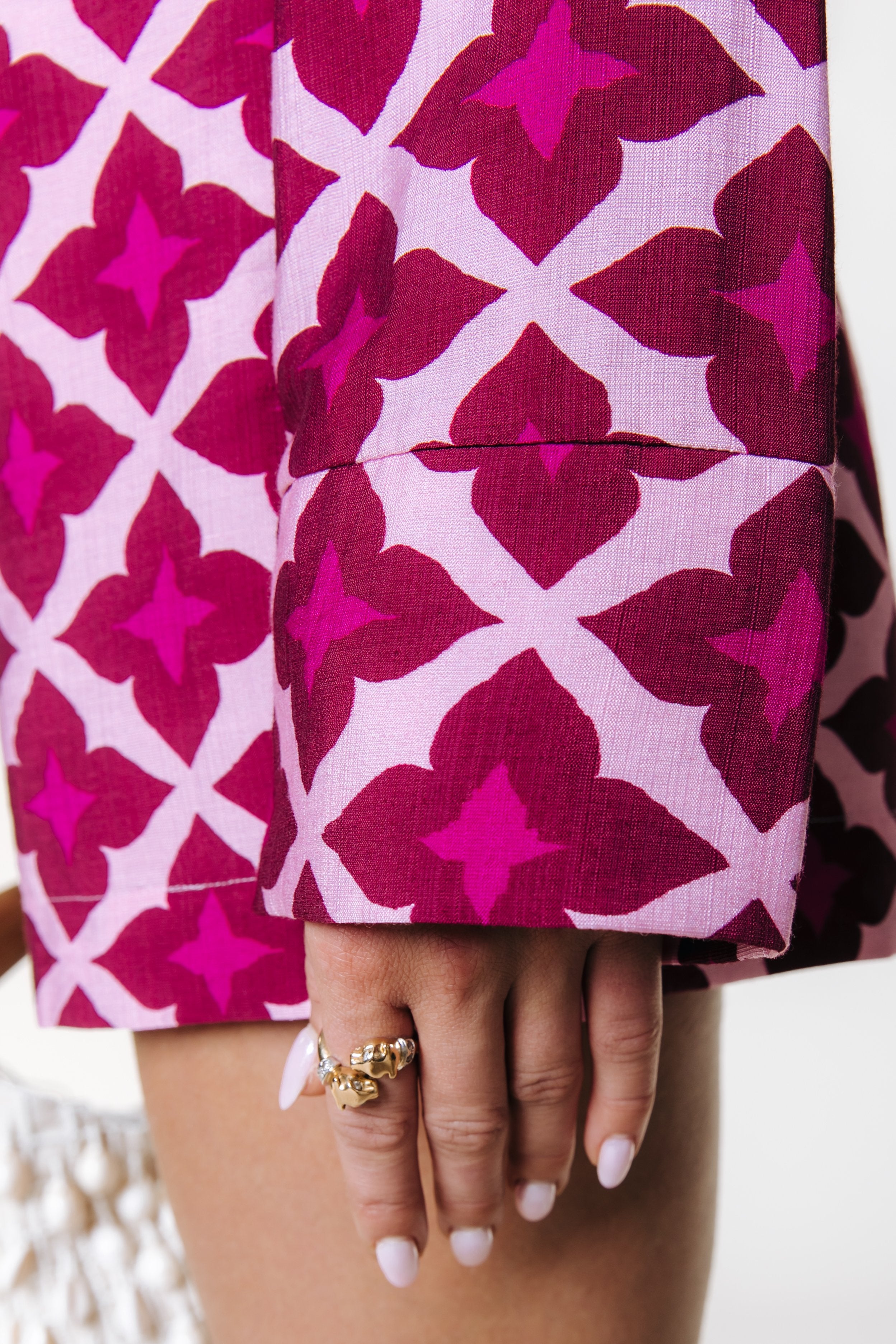Colourful Rebel TIA GEO KIMONO SLEEVE