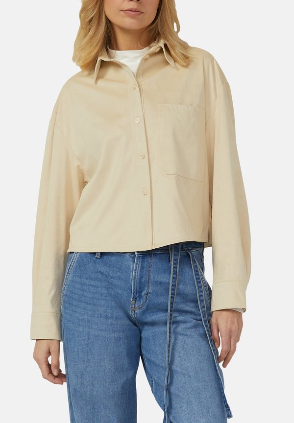 s.Oliver Button-down blouse - beige