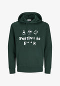 Jack & Jones X-mas - Hoodie - scarab