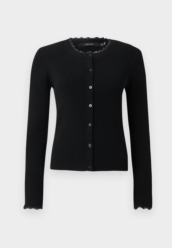 Vero Moda VMWONDER Knit - Cardigan - black