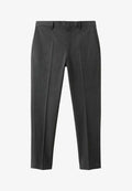 Mango Trousers - mottled dark grey