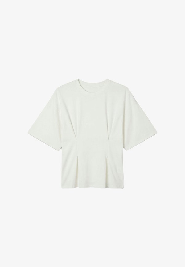 Vero Moda TOP VMBEA TOP - Basic T-shirt - snow white