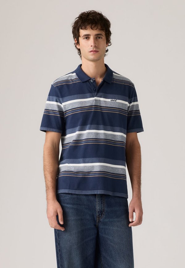 Levi's® AUTHENTIC POLO - Polo shirt - kurtley stripe dress blues