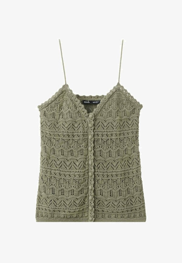 Mango ADULT - Top - khaki