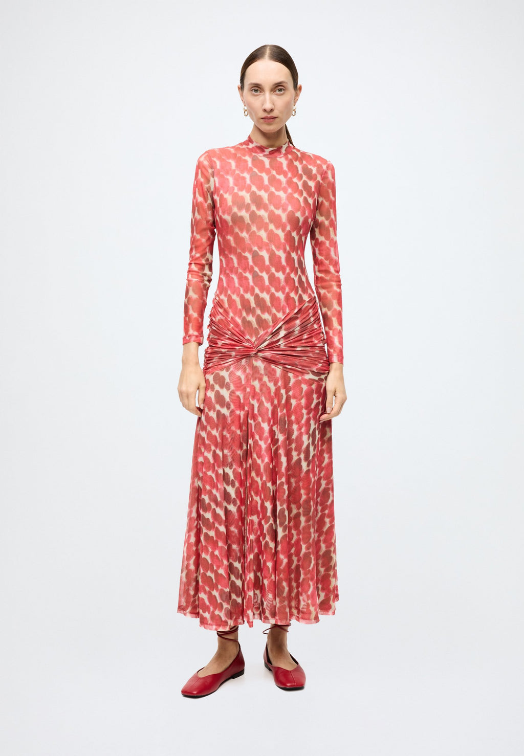 Bardot LEA PRINTED MESH DRESS